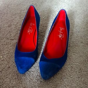 Shoes of prey perfect condition 37 7 blue heels